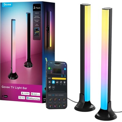 Govee SMART LED RGBIC Panely 38cm pro TV 43-75" Matter