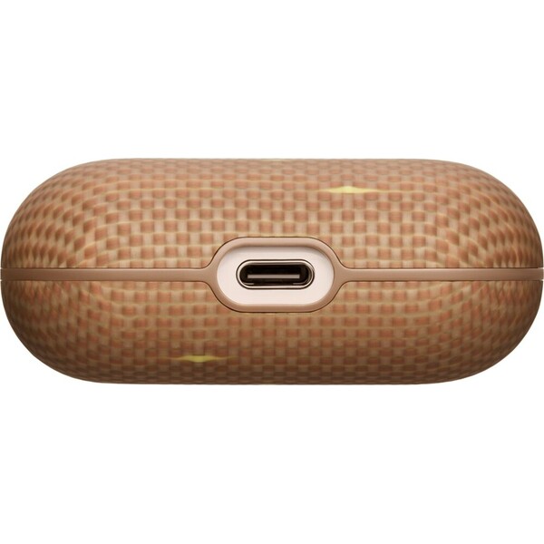Pitaka-Aramid-Fiber-Magnetic-Case-pouzdro-AirPods-Pro-3-Golden-Glint