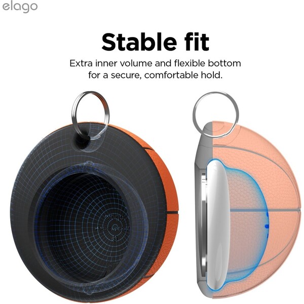 ELAGO-Sport-Edition-Soccer-pouzdro-pro-Apple-AirTag-cerne-bile