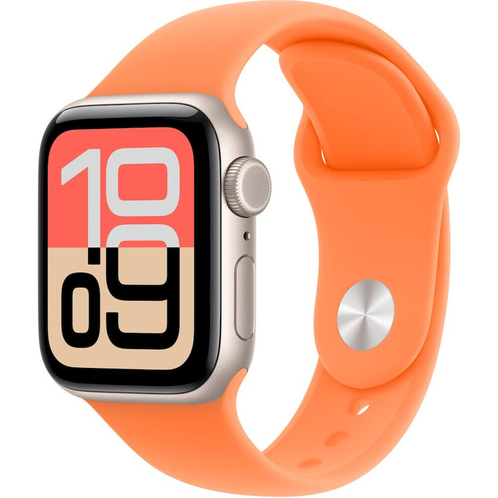 Apple-Watch-41-40-38mm-mandarinkovy-sportovni-reminek-M-L