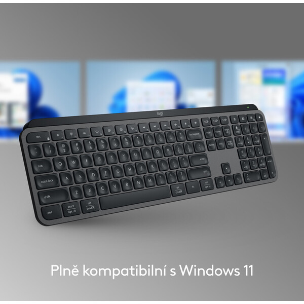 Logitech-MX-Keys-S-CZ-SK-bezdratova-klavesnice-grafitova