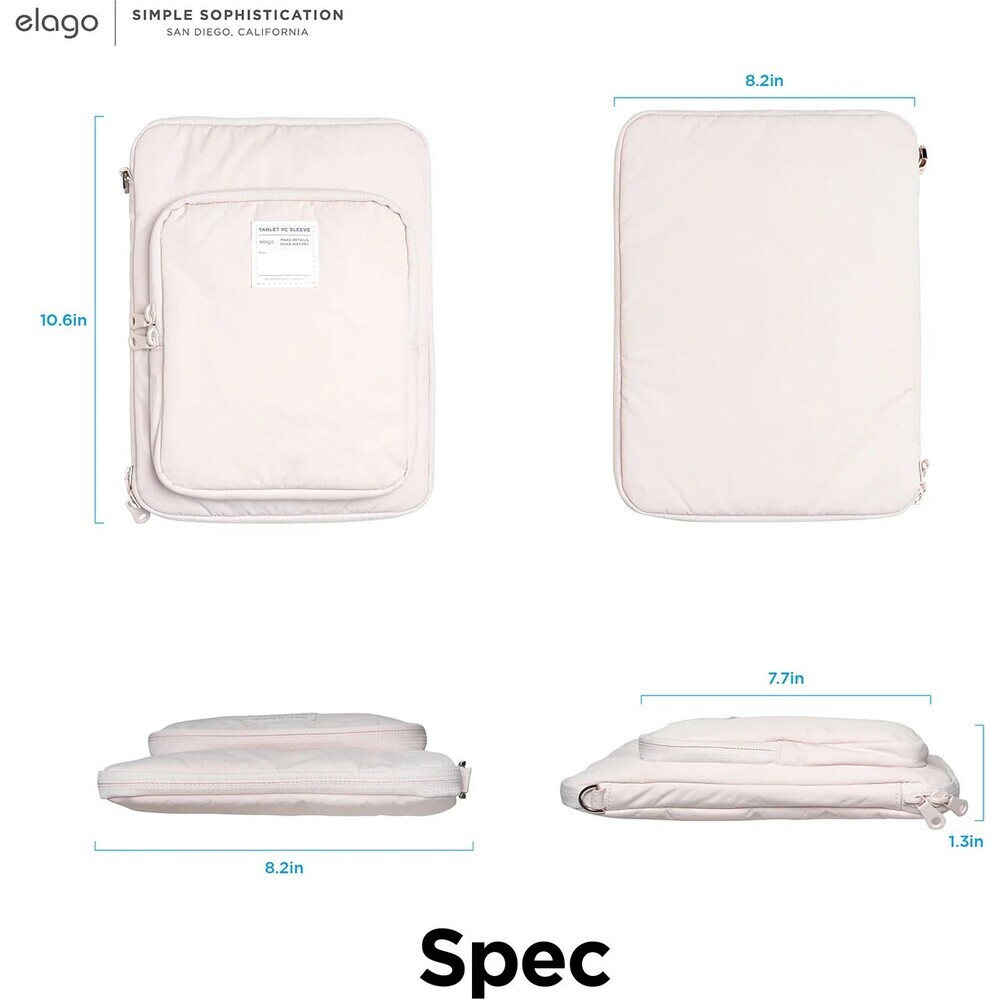 ELAGO-Tablet-Sleeve-pouzdro-pro-11-iPad-Tablet-svetle-ruzove