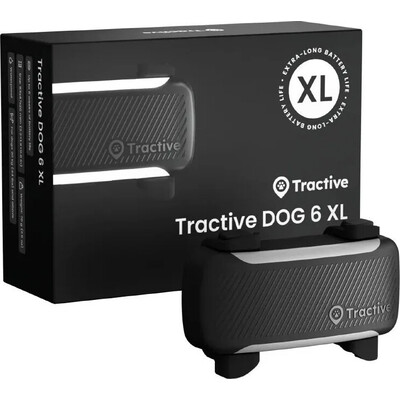Tractive DOG 6 XL lokátor pro psy černý