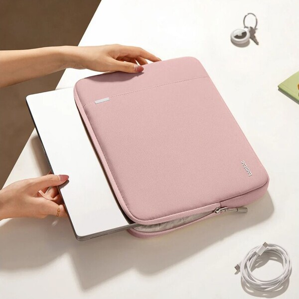 tomtoc-Defender-A13-sleeve-pouzdro-13-MacBook-Neo-ruzove