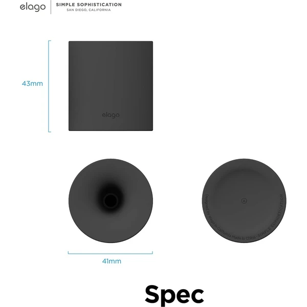 ELAGO-Silicone-Stand-stojanek-pro-Apple-Pencil-bily