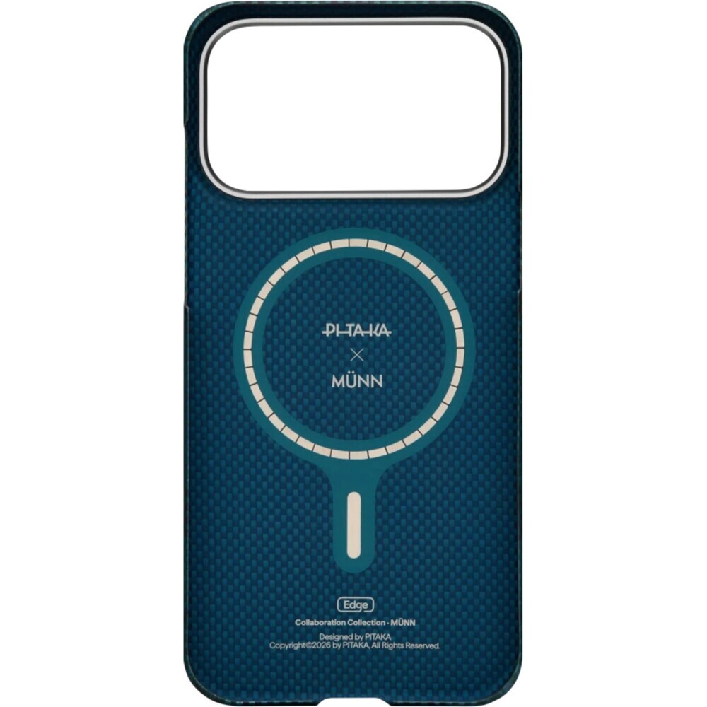 Pitaka-Edge-Case-MagSafe-kryt-iPhone-17-Pro-Forest-Dawn