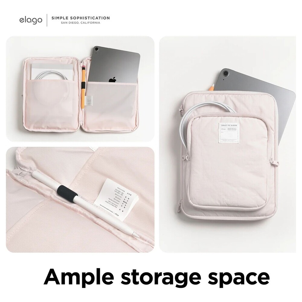ELAGO-Tablet-Sleeve-pouzdro-pro-11-iPad-Tablet-svetle-ruzove