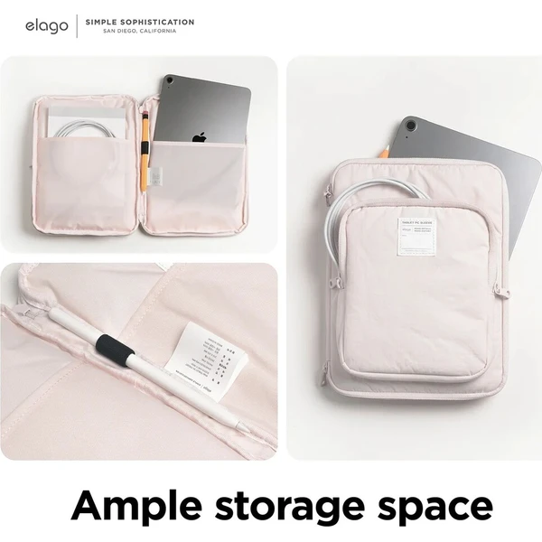 ELAGO-Tablet-Sleeve-pouzdro-pro-11-iPad-Tablet-svetle-ruzove
