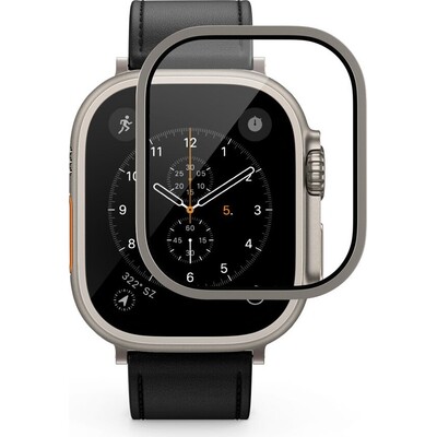 UNUM by Epico SapphireShield Watch Protector safírové sklo pro Apple Watch Ultra (49mm) stříbrné
