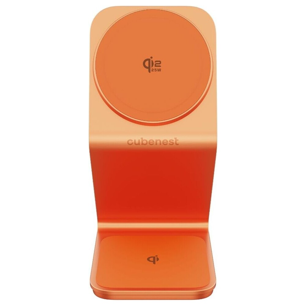 Cubenest-SQ314-Qi2-2-MagSafe-3v1-nabijecka-35W-oranzova