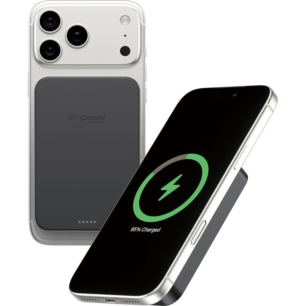PanzerGlass-empower-bezdratova-Qi2-powerbanka-10000-mAh-MagSafe-cerna