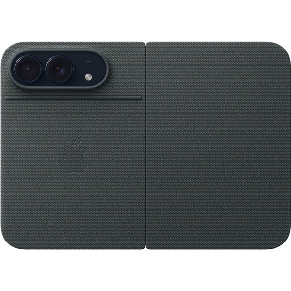 Apple-folio-z-tkaniny-TechWoven-se-stojankem-na-iPhone-Duo-namornicky-modre