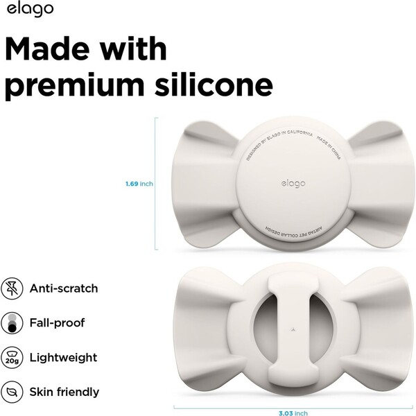 ELAGO-Pet-Collar-pouzdro-pro-Apple-AirTag-kremove