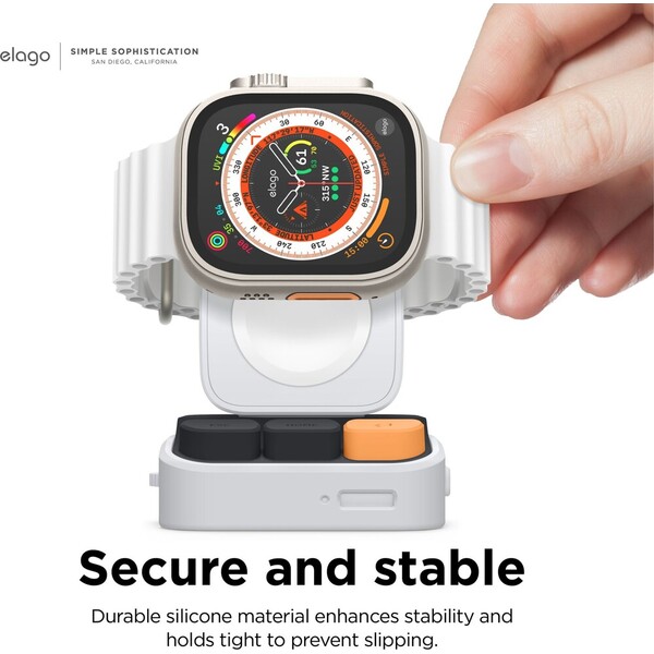 ELAGO-W9-stojanek-pro-Apple-Watch-Galaxy-Watch-svetle-sedy