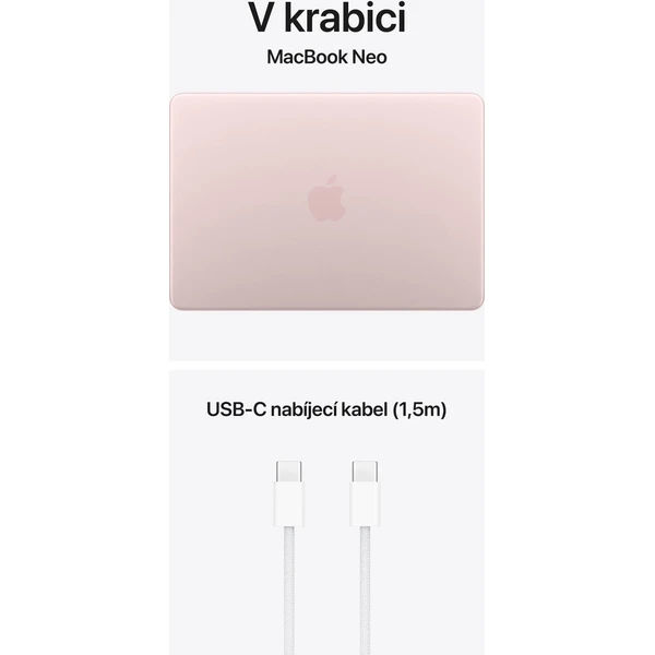 Apple MacBook Neo (2026) 8GB / 512GB ruměná - Notebooky - Obrázek d_673439dd743e487ba24c1e6db1cf1e26