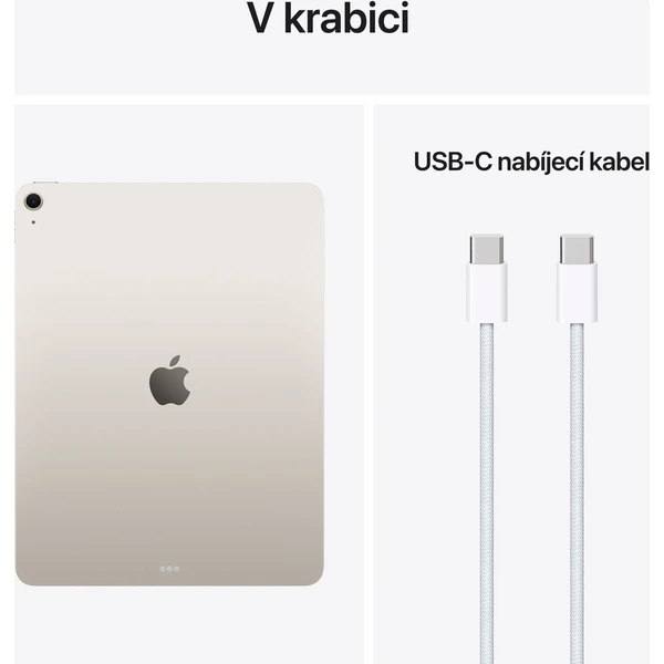 Apple iPad Air 13" 128GB Wi-Fi hvězdně bílý (2026) - Tablety - Obrázek d_675089126a074523af74f248e47466a8