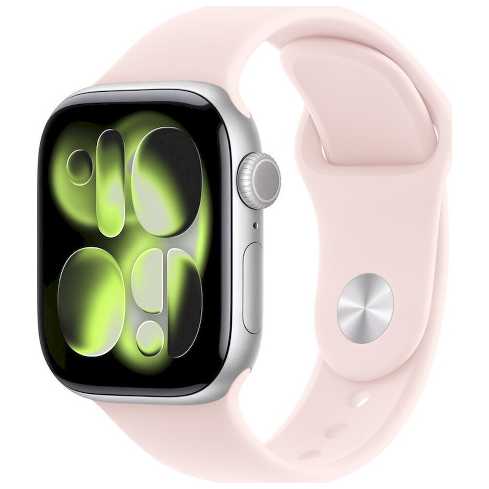 Apple-Watch-42-41-40-38mm-jemne-ruzovy-sportovni-reminek-M-L
