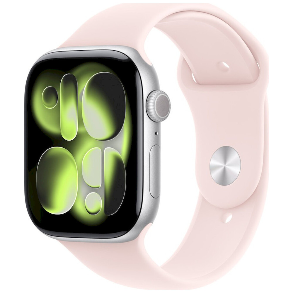 Apple-Watch-49-46-45-44mm-jemne-ruzovy-sportovni-reminek-M-L