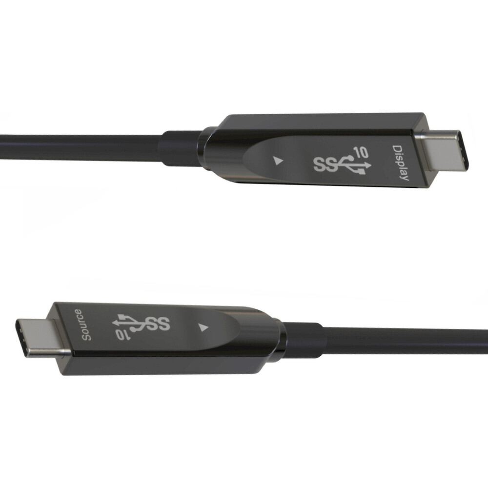 PremiumCord-USB-C-10Gbps-DP1-4-opticky-kabel-7m