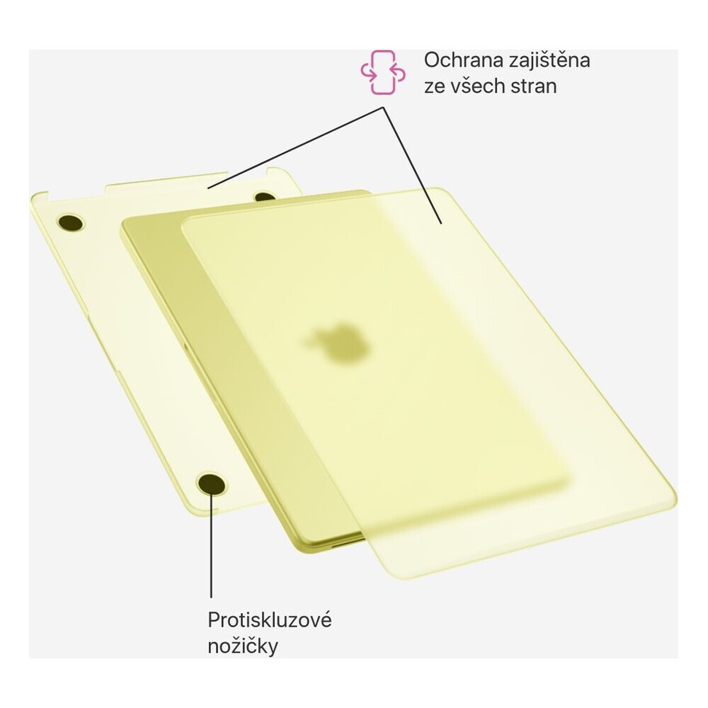 iWant-Slim-Shell-pouzdro-pro-MacBook-Neo-13-matna-citrusove-zluta
