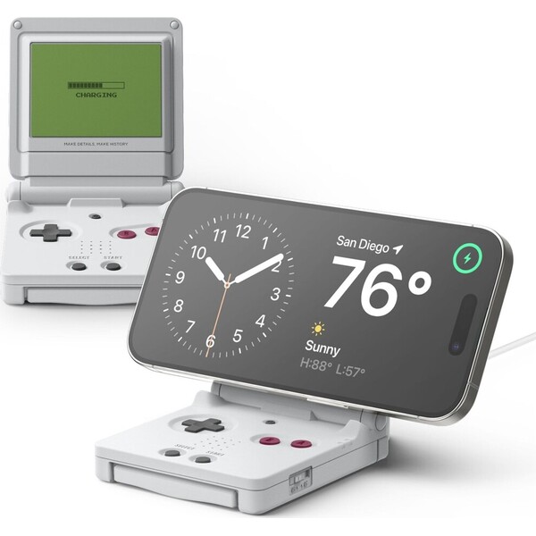 ELAGO-Retro-W5-Magsafe-iPhone-stojanek-bily