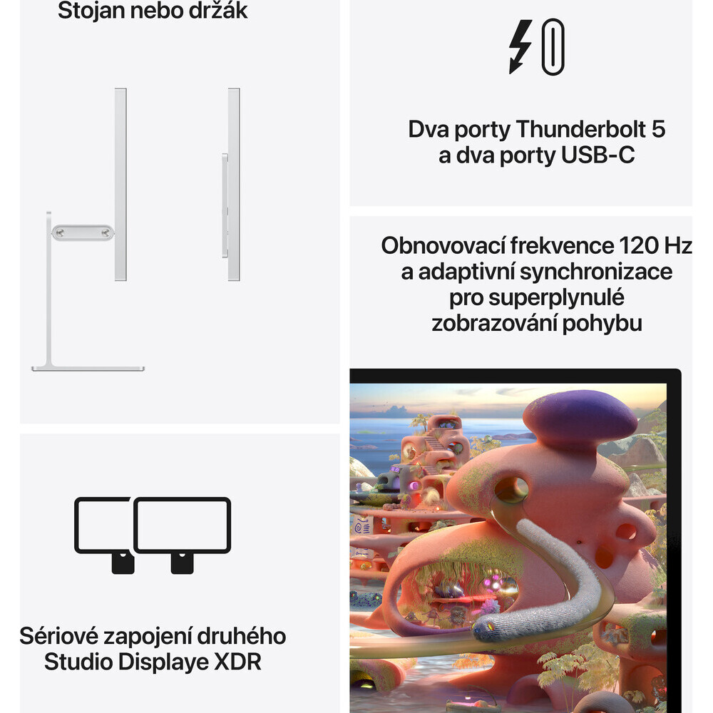 Apple-Studio-Display-XDR-2026-Sklo-s-nanotexturou-Adapter-drzaku-VESA