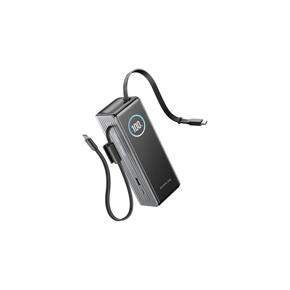 EcoFlow-RAPID-25000-mAh-powerbanka-s-USB-C-kabelem-stribrna