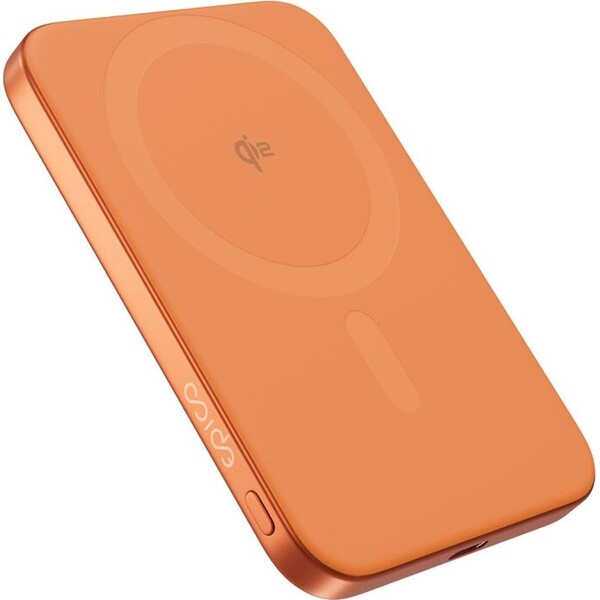 iWant-by-Epico-UltraPack-Qi2-Slim-5000mAh-hlinikova-Mag-bezdratova-powerbanka-oranzova