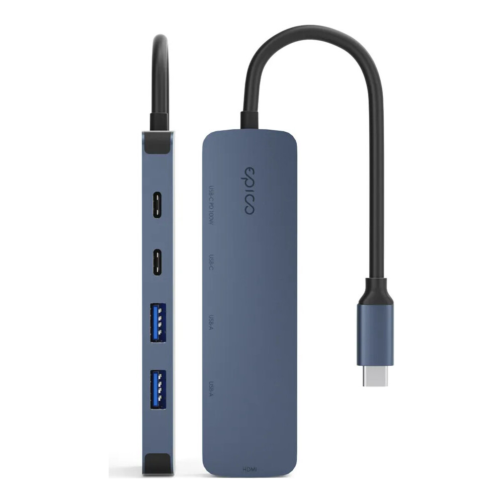 Epico-UltraHub-5in1-Slim-Alu-USB-C-Hub-EH15-indigo