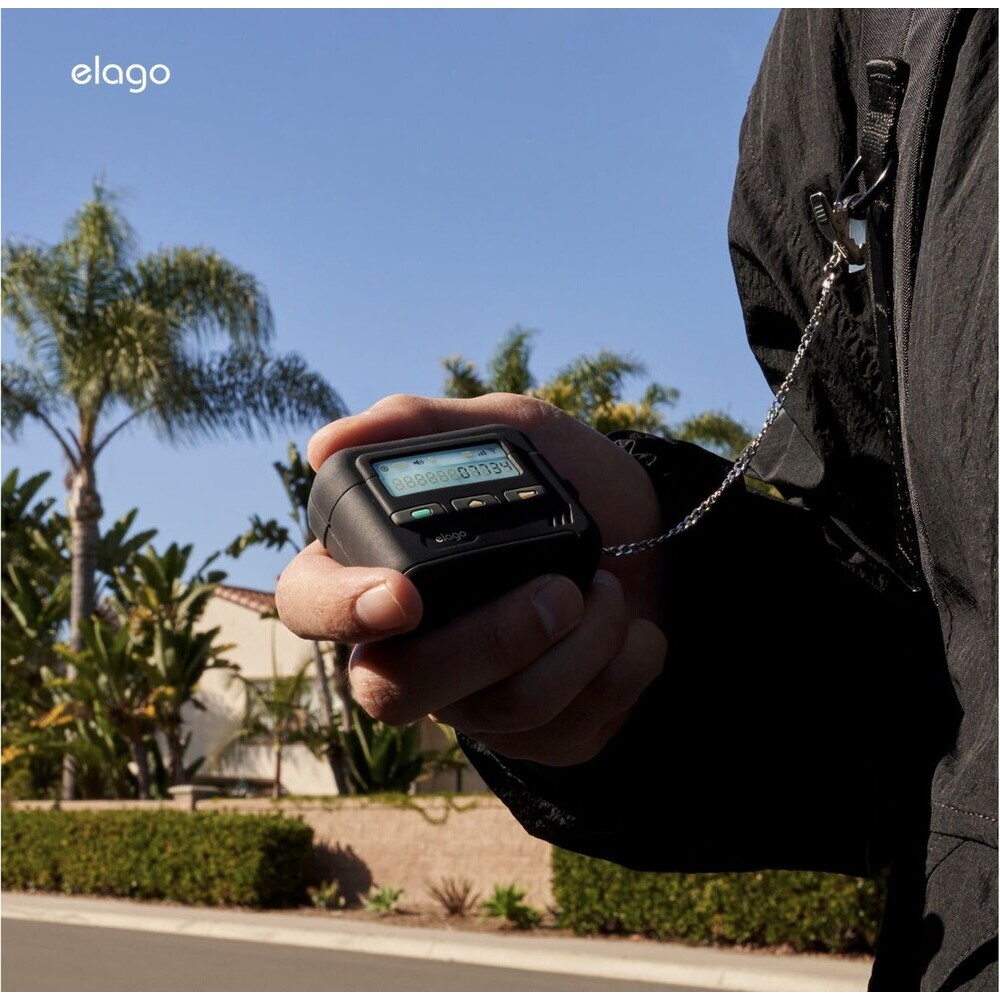 ELAGO-Pager-pouzdro-Airpods-4-cerne