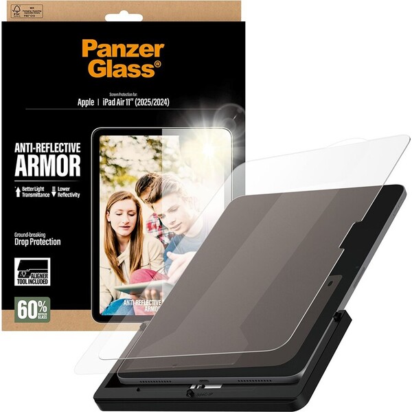 PanzerGlass-Antireflexni-sklo-Apple-iPad-Air-11-2025-2024-s-instalacnim-rameckem