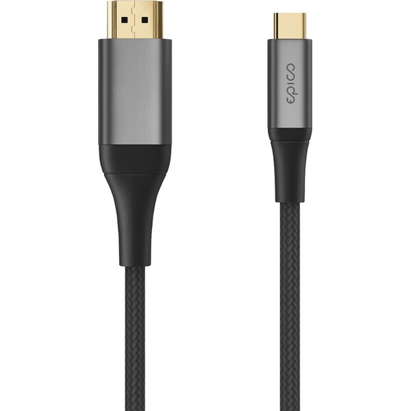 Epico-UltraLink-HDMI-na-USB-C-8K-60Hz-2m-kabel-vesmirne-sedy