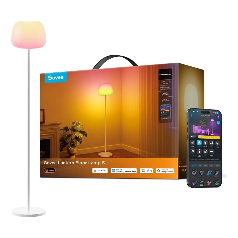 Govee-Lantern-RGBICWW-stojaci-lampa-Matter-bila