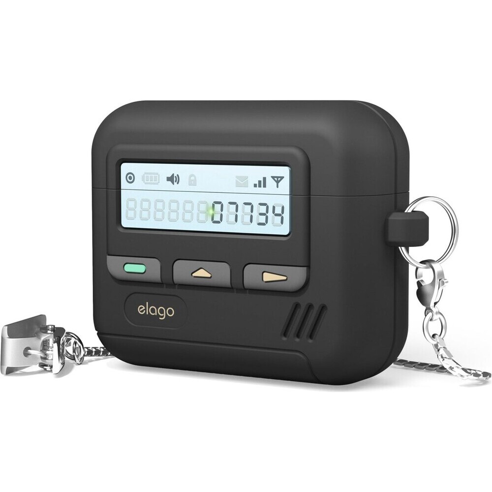 ELAGO-Pager-pouzdro-Airpods-4-cerne