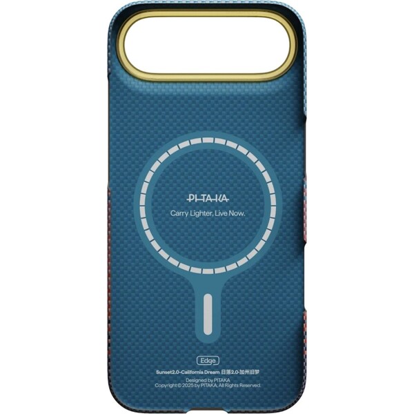 Pitaka-Edge-Case-California-Dream-Sunset-2-0-3-MagSafe-kryt-iPhone-Air