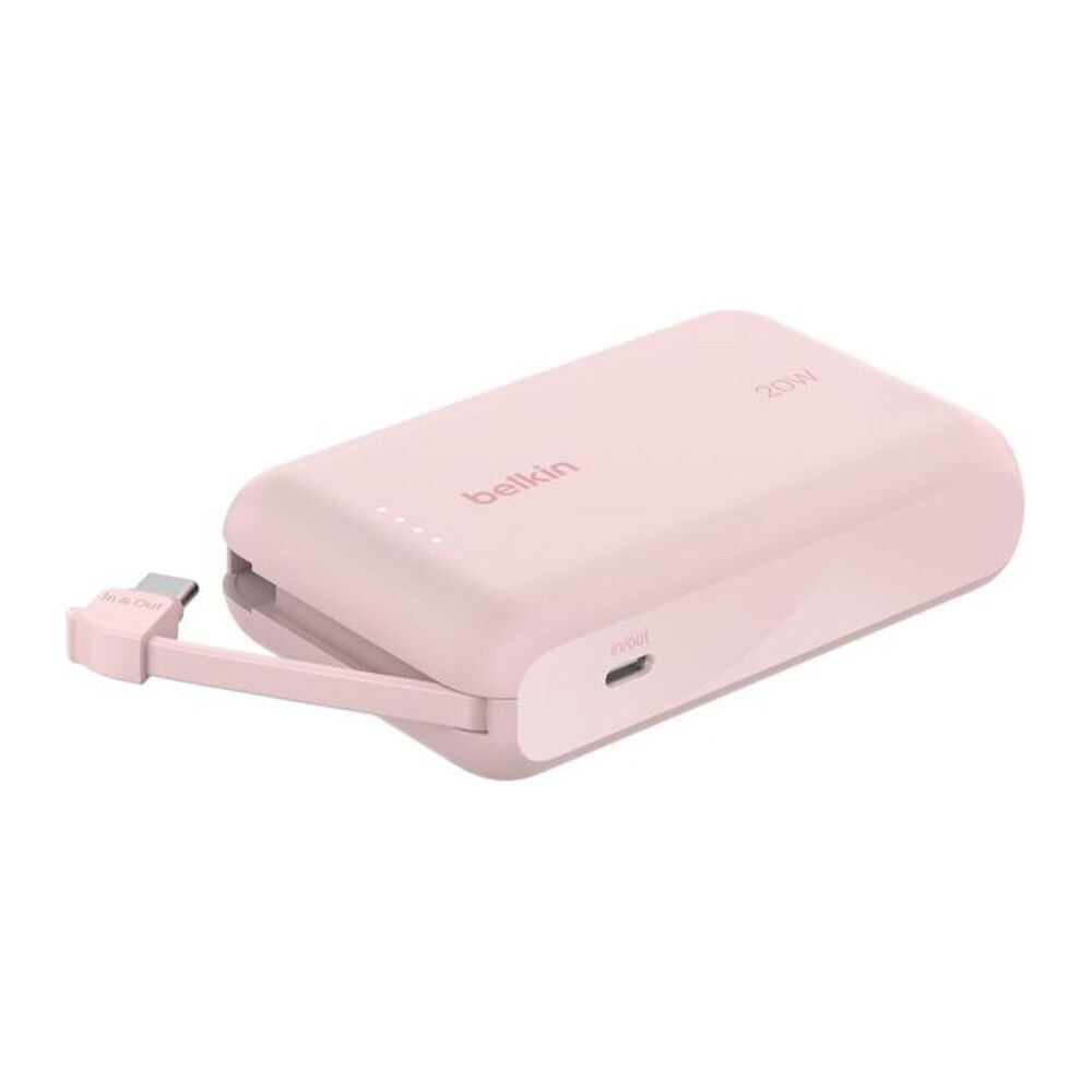Belkin-BOOST-CHARGE-USB-C-PowerBanka-s-integrovanym-USB-C-kabelem-10000mAh-PD-20W-ruzova