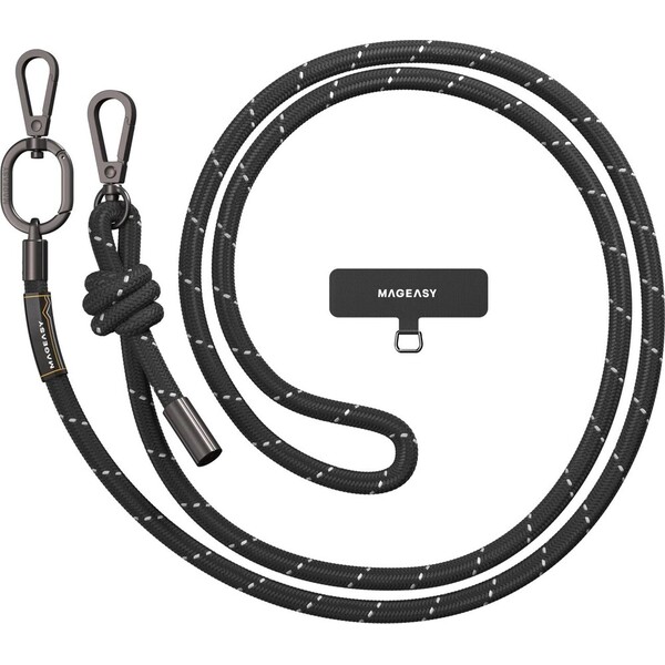 MagEasy-Strap-Lanyard-8-3mm-univerzalni-popruh-Reflective-Black