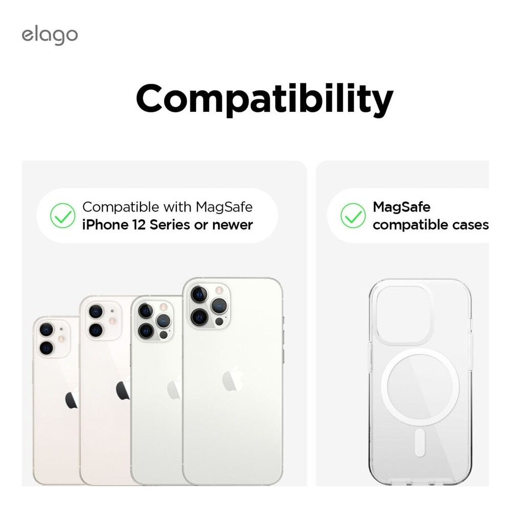 ELAGO-Retro-W5-Magsafe-iPhone-stojanek-bily