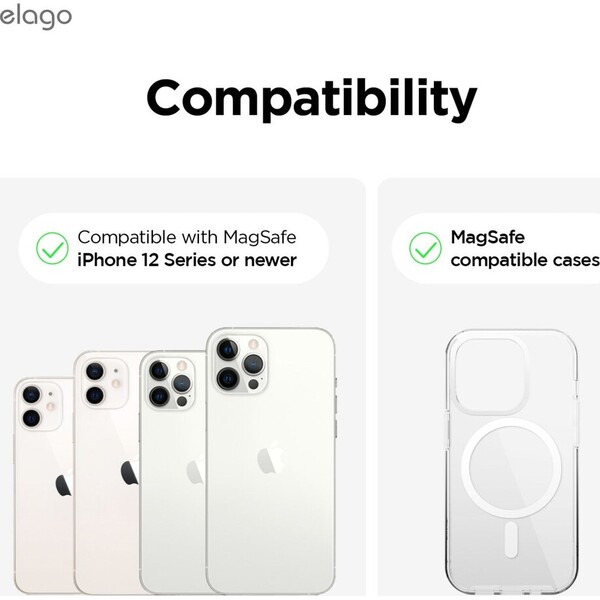 ELAGO-Retro-W5-Magsafe-iPhone-stojanek-bily