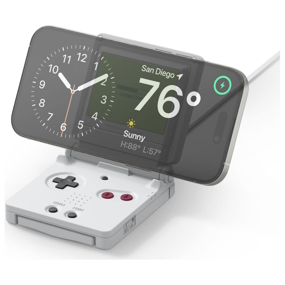 ELAGO-Retro-W5-Magsafe-iPhone-stojanek-bily