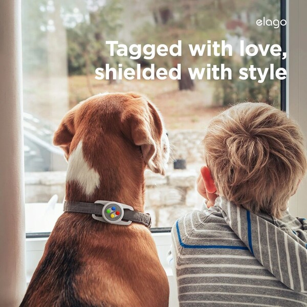 ELAGO-W5-Pet-Collar-pouzdro-pro-Apple-AirTag-sede