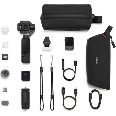 DJI Osmo Pocket 4P Vlog Combo černá