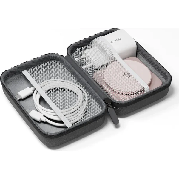 Epico-UltraBase-Qi2-MagSafe-25W-3v1-Fold-kovovy-Mag-bezdratovy-nabijeci-stojanek-ruzovy