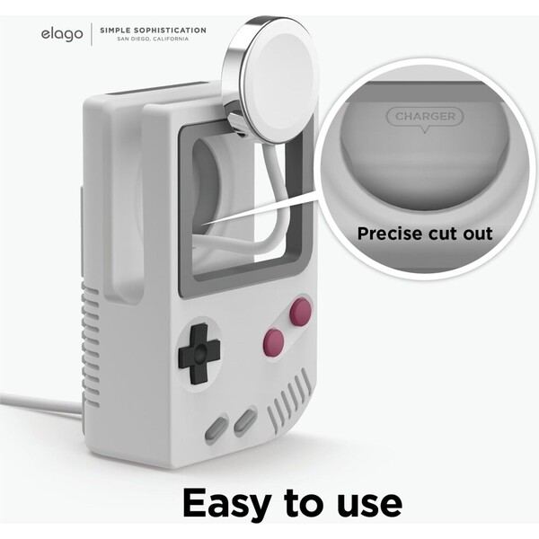 ELAGO-W5-Retro-stojanek-pro-Apple-Watch-Ultra-svetle-sedy