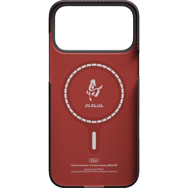 Pitaka-Edge-Case-Ink-Horse-MagSafe-kryt-iPhone-17-Pro-Ink-Rhythm