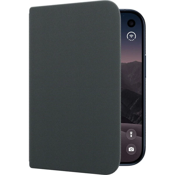 Apple-folio-z-tkaniny-TechWoven-se-stojankem-na-iPhone-Duo-namornicky-modre