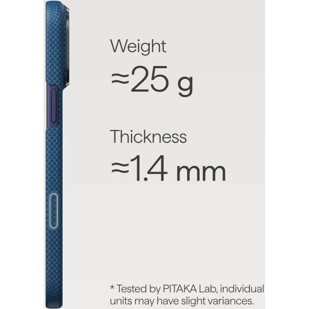 Pitaka-Edge-Case-Ink-Horse-MagSafe-kryt-iPhone-17-Pro-Azure-Green