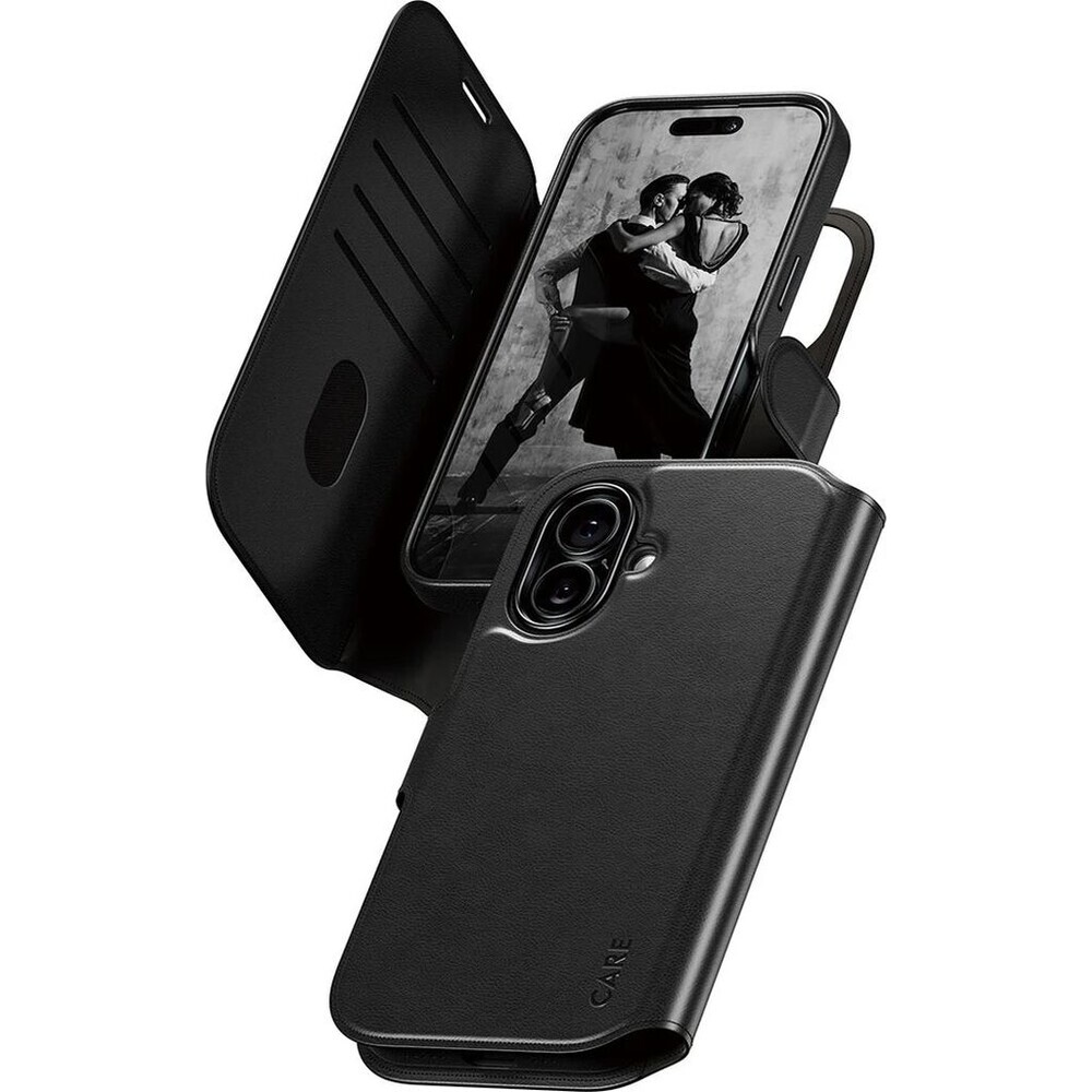 PanzerGlass-CARE-Tango-2v1-Wallet-MagSafe-pouzdro-Apple-iPhone-17e-16e-cerne