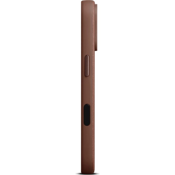 Woolnut-MagSafe-kozeny-kryt-iPhone-18-Pro-hnedy