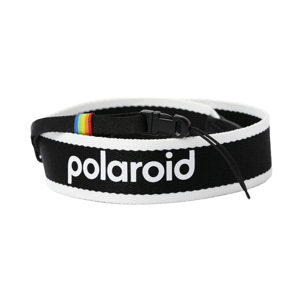 Polaroid-popruh-na-fotoaparat-cerny-bily